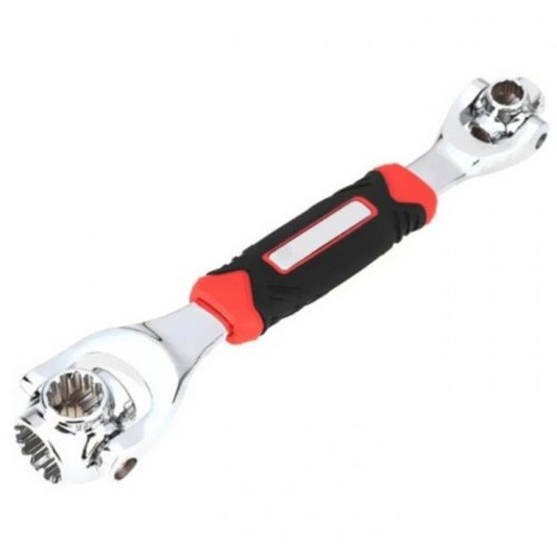 Universal Socket Wrench Multi Function Tool Silver