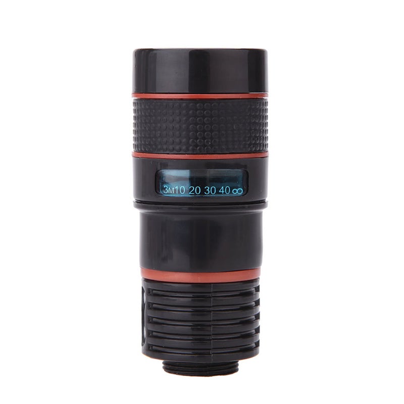 Universal Special Design 8X External Zoom Phone Camera Lens With Clip