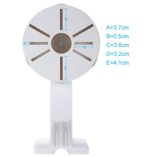 Universal Wall Mount Hanging Plastic Bracket For Cctv Dome Camera Waterproof Multiple Hole Sites Suit Different Size