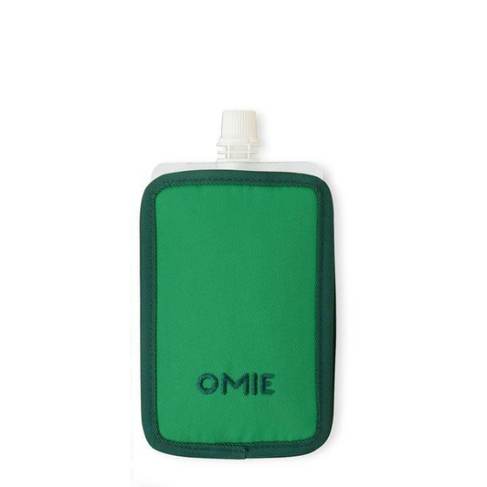 Omiebox Omiechill Freezable Yoghurt Pouch Green