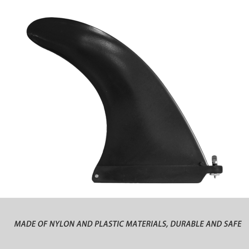 Surf Board Tail Rudder Water Fin Simple Surfboard Paddle Accessories Black