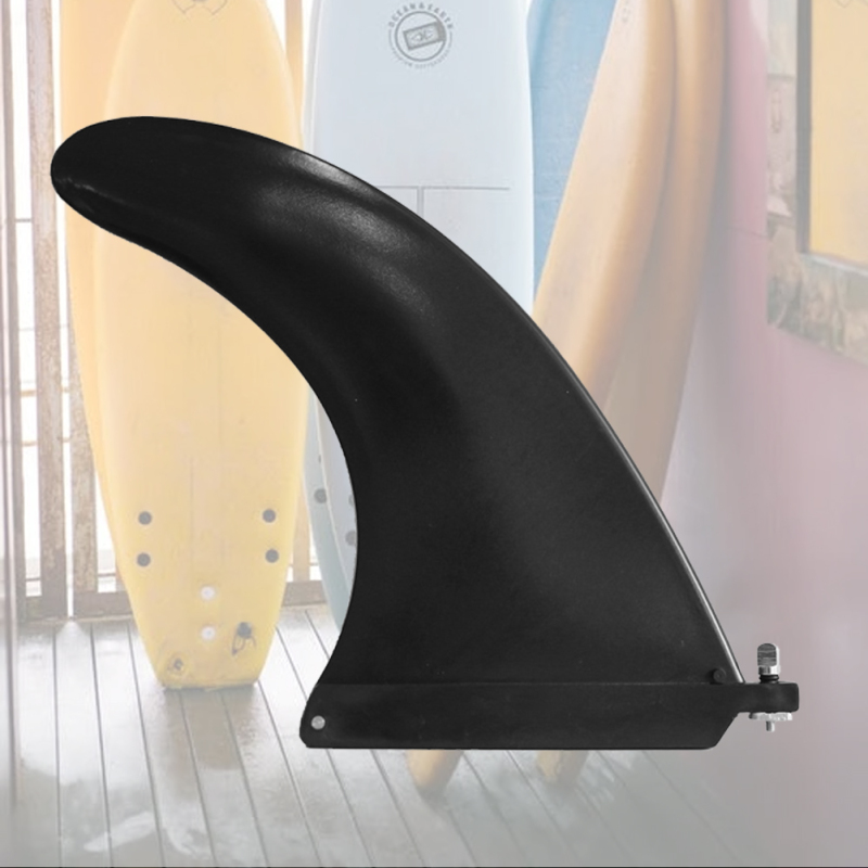 Surf Board Tail Rudder Water Fin Simple Surfboard Paddle Accessories Black