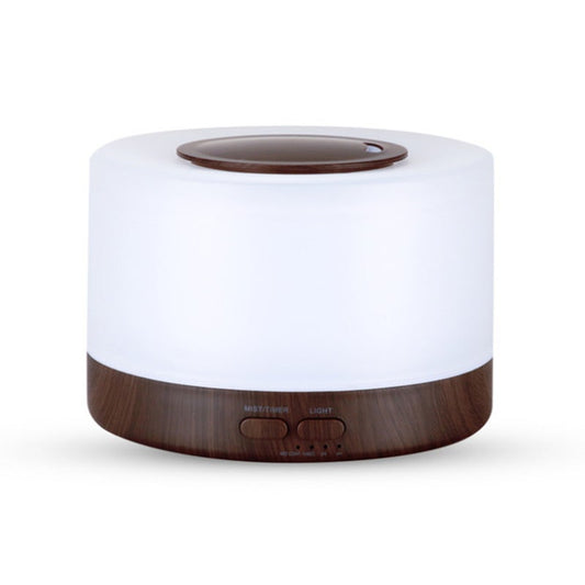 Upgraded Essential Oil Diffuser 500Ml Aromatherapy With 7 Color Lights And 4 Timer Humidifier Auto Shut Off Function Dar