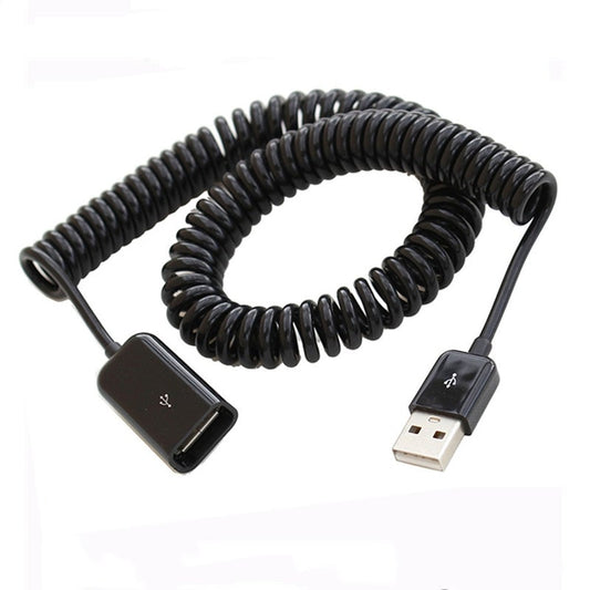 Usb 2.0 Extension Cable Male To Female Retractable Spring Type 3M