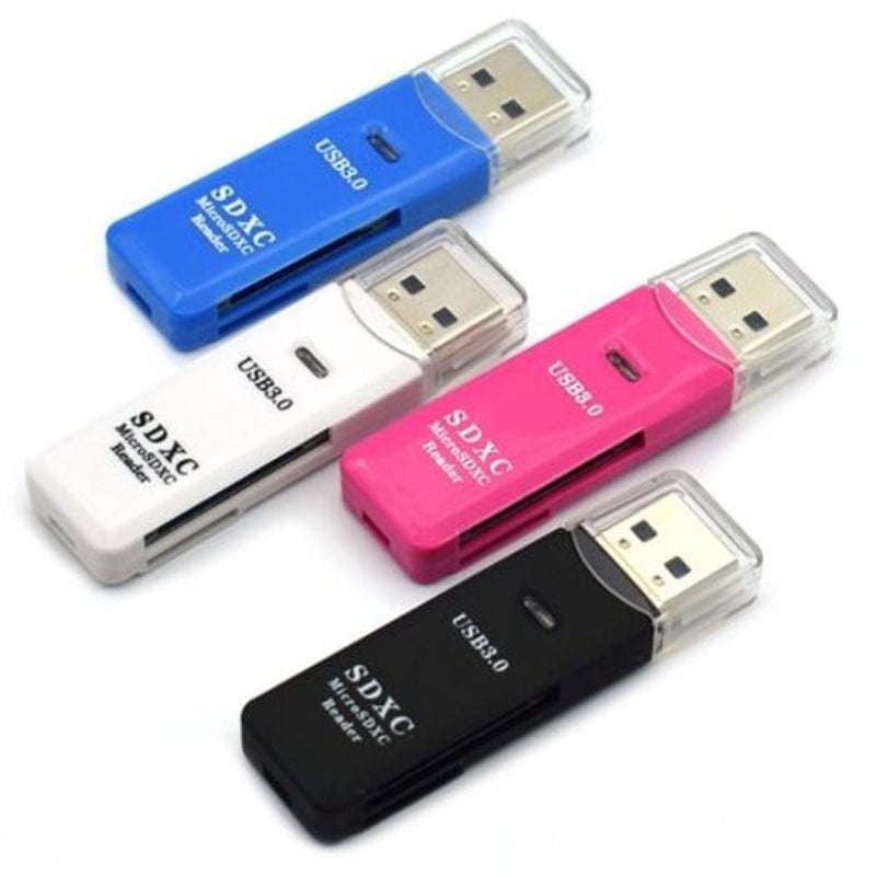 Usb 3.0 Card Reader For Sd / Tf Black
