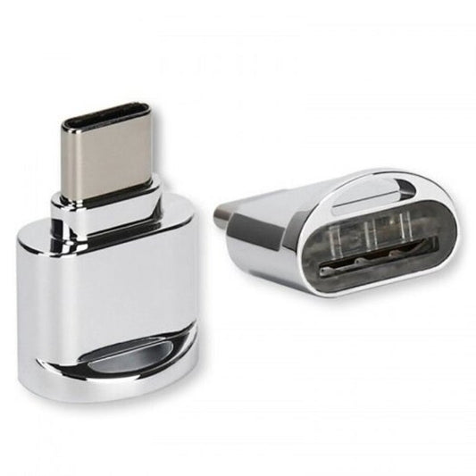Usb 3.1 Type C Card Reader Converter Silver