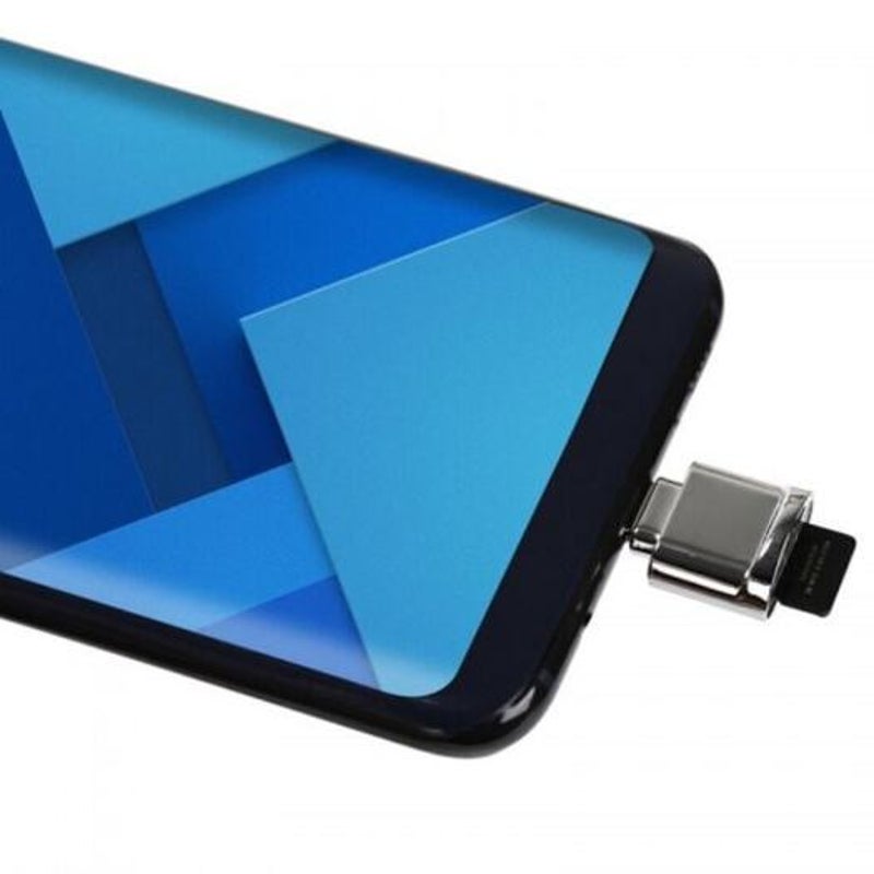 Usb 3.1 Type C Card Reader Converter Silver