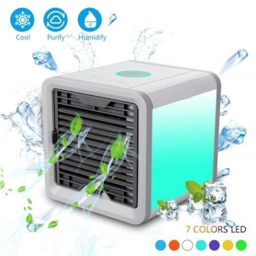 Air Purifiers Humidifier Portable Cooling Night Light Conditioner