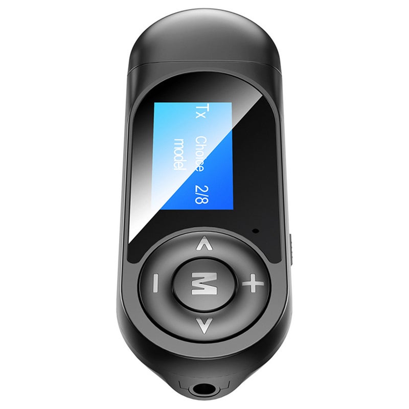 Usb Bluetooth 5.0 Audio Transmitter Receiver Lcd Display 3.5Mm Aux Rca Stereo Wireless Adapter Dongle For Pc Tv Car Head