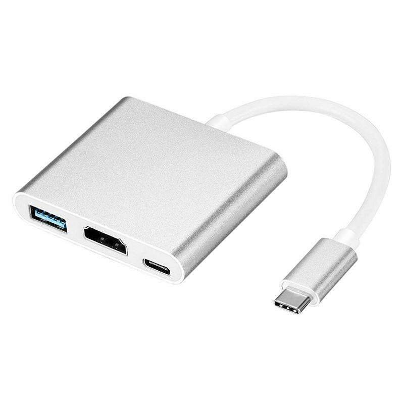 Converters Adapters Usb Charger Aluminum Type To Hdmi 3.0