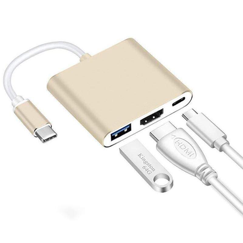 Converters Adapters Usb Charger Aluminum Type To Hdmi 3.0