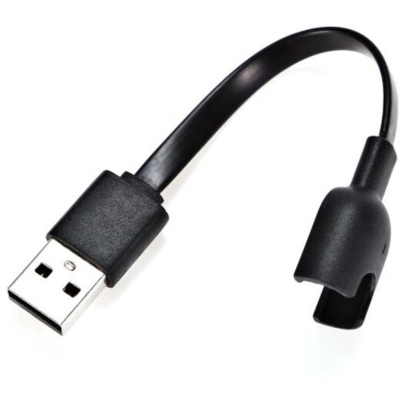 Usb Charger For Xiaomi Mi Band 2 Black