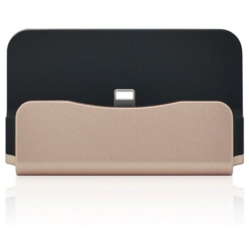 Usb Charging Station Charger Dock For Iphone 8 / Plus X 7 6 Champagne Gold
