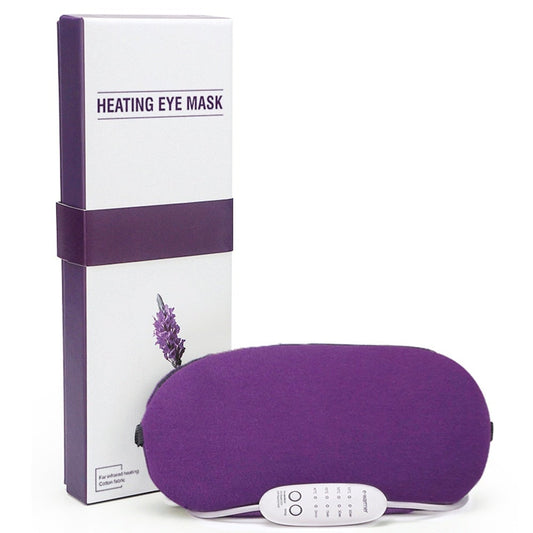 Usb Heated Eye Mask Far Infrared Eyeshade For Dry Hot Compress Puffy Massager