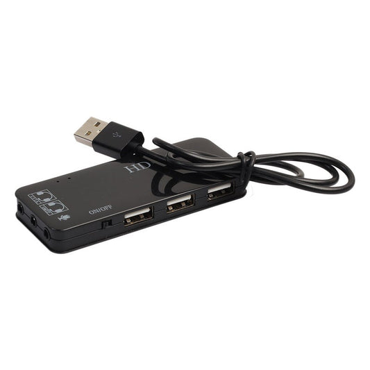 Usb Hub Stereo Dj External Sound Card Headset Microphone Adapter For Pc Laptop Pro Imac Notebook Accessoriest2