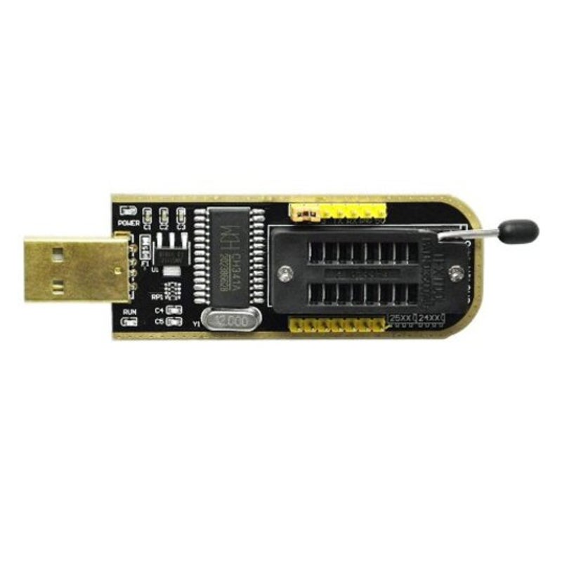 Usb Programmer Ch341a Series Burner Chip 24 Eeprom Bios Lcd Writer 25 Spi Flash Black