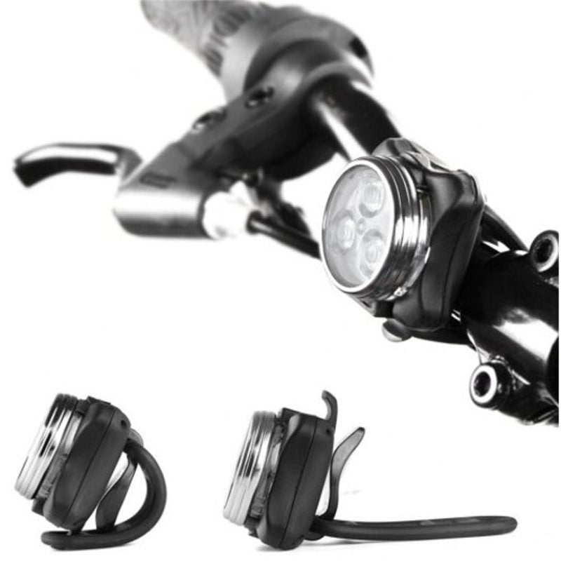 Usb Rechargeable Bike Light Set Super Bright Free Rear Led Bicycle