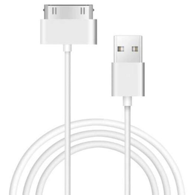 Usb Sync Charging Cable For Iphone 4 / 4S White