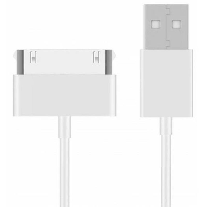 Usb Sync Charging Cable For Iphone 4 / 4S White