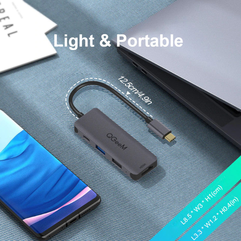 Usb C Hub For Macbook Pro Multi 3.1 Type 3.0 2.0 Hdmi Adapter Pd Dock Huawei Mate 20 Splitter