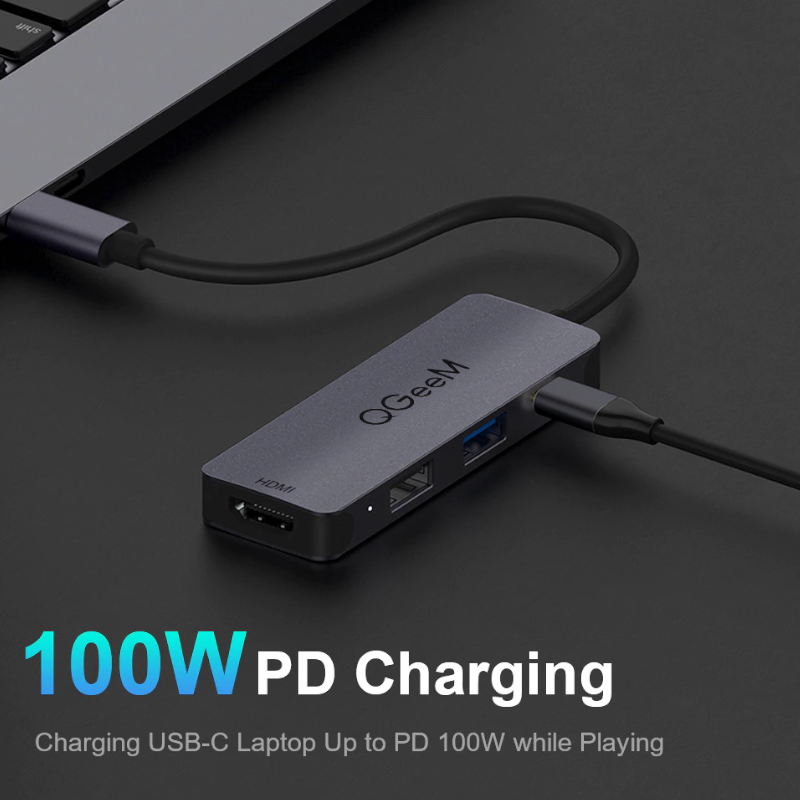 Usb C Hub For Macbook Pro Multi 3.1 Type 3.0 2.0 Hdmi Adapter Pd Dock Huawei Mate 20 Splitter