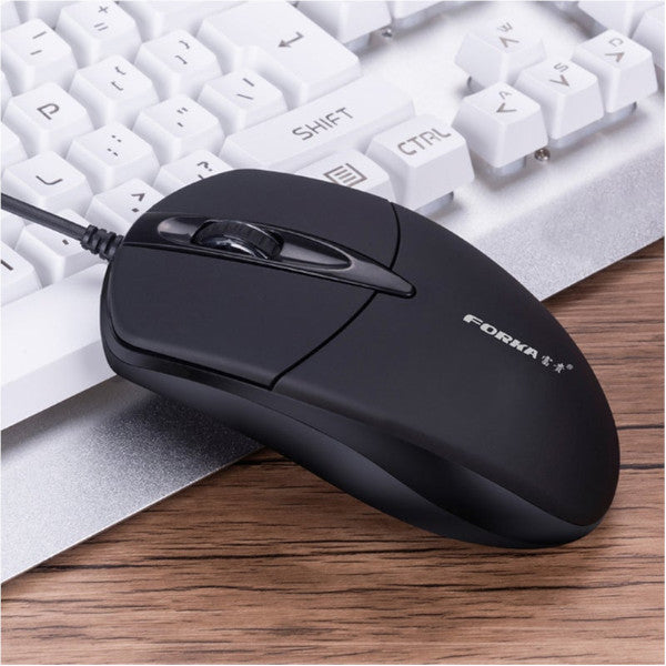 Usb Wired Computer Mouse Silent Click Led Optical Gamer Pc Laptop Notebook Mice For Office Use