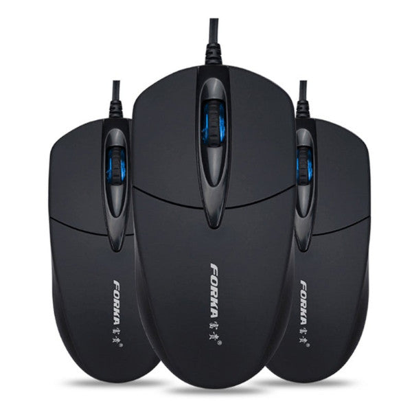 Usb Wired Computer Mouse Silent Click Led Optical Gamer Pc Laptop Notebook Mice For Office Use