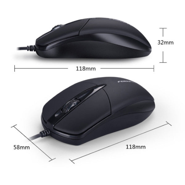 Usb Wired Computer Mouse Silent Click Led Optical Gamer Pc Laptop Notebook Mice For Office Use