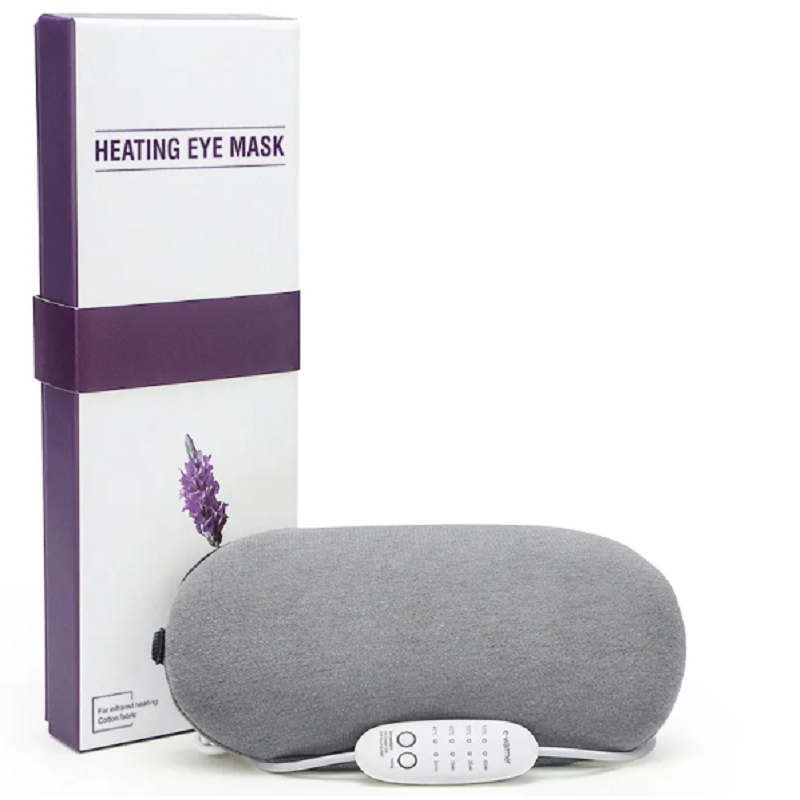 Usb Heated Eye Mask Far Infrared Eyeshade For Dry Hot Compress Puffy Massager