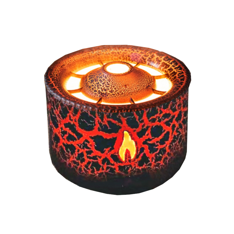 Usb Powered Volcanic Flame Design Portable Aroma Diffuser