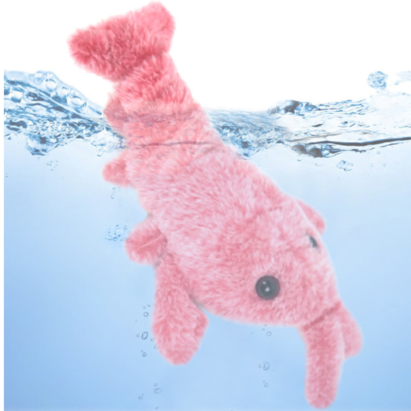 Usb Rechargeable Funny Jumping Lobster Cat Toy
