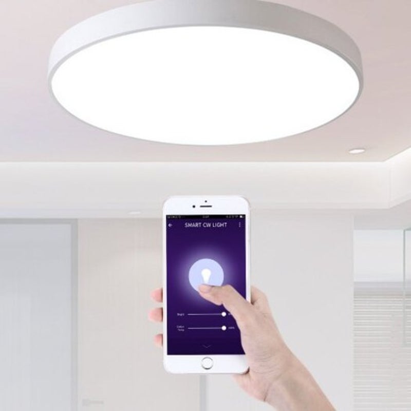 Ut30 Smart Voice Control Led Ceiling Light 18W Ac 220V White 30Cm