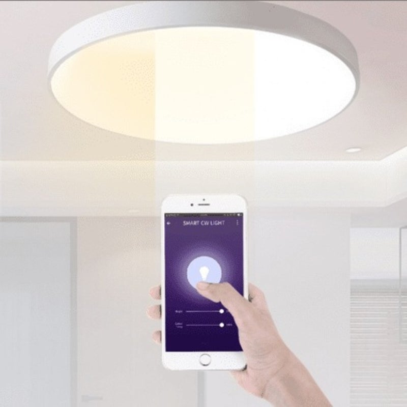 Ut30 Smart Voice Control Led Ceiling Light 18W Ac 220V White 30Cm