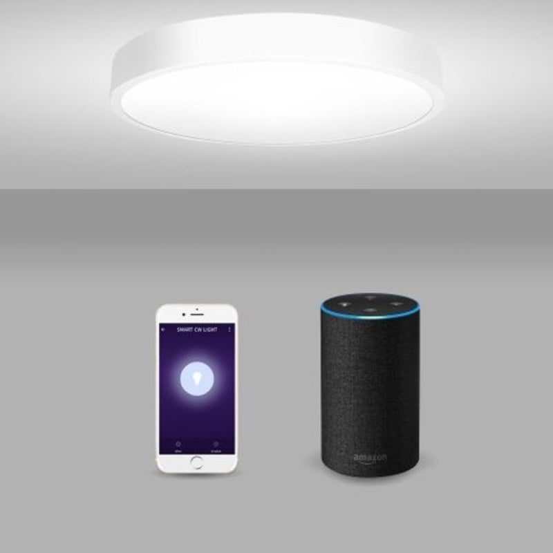 Ut30 Smart Voice Control Led Ceiling Light 18W Ac 220V White 30Cm