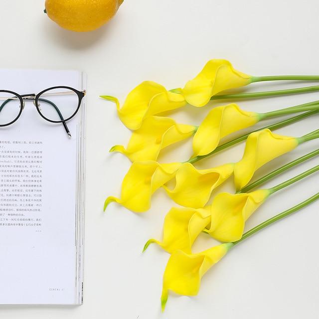 Calla Lillies Artificial Flowers Decor