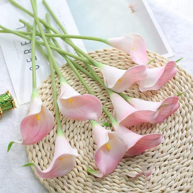 Calla Lillies Artificial Flowers Decor