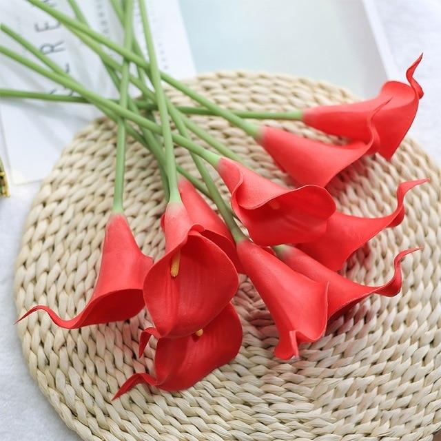Calla Lillies Artificial Flowers Decor