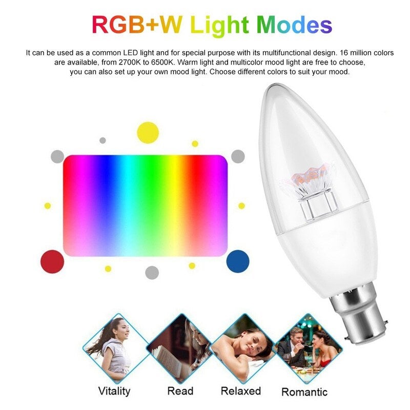 V16 C Smart Wifi Led Bulb Rgbw Candle 01