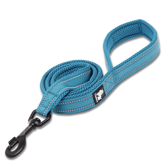 Reflective Pet Leash 2 Meters Blue Xs