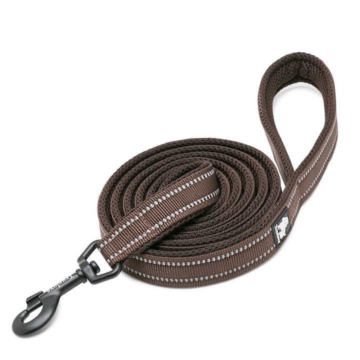 Reflective Pet Leash 2 Meters Brown