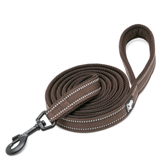 Reflective Pet Leash 2 Meters Brown S