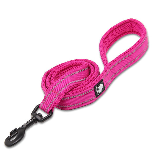 Reflective Pet Leash 2 Meters Pink Xs