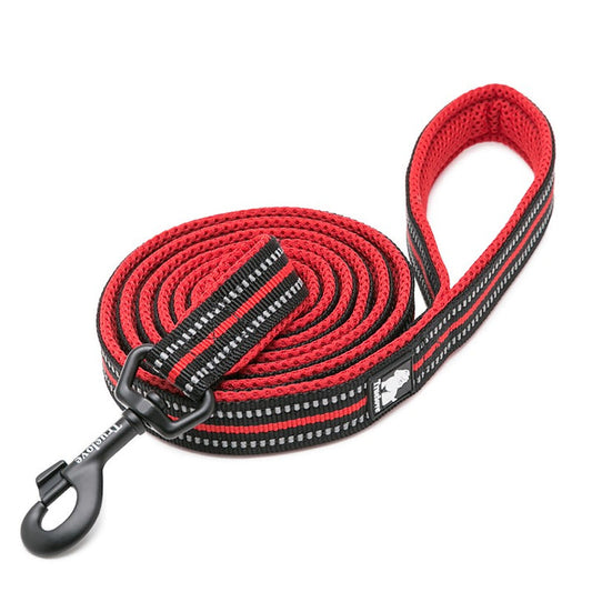Reflective Pet Leash 2 Meters Red Xs