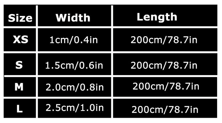 Reflective Pet Leash 2 Meters Yellow Xs