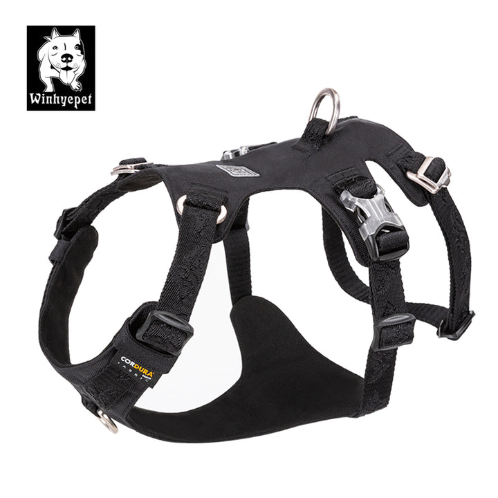 Whinhyepet Harness Black 2Xs