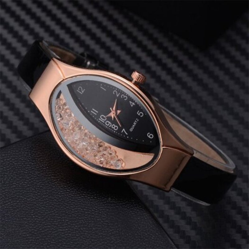 Veile Studios V5 Woman Fine Strap Luxury Brand Bracelet Quartz Wristwatch Multi