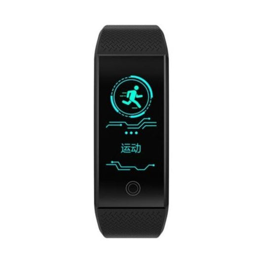 V6 Qw18 Fitness Pedometer Bluetooth Heart Rate Blood Pressure Sensor Smartwatch Multi D