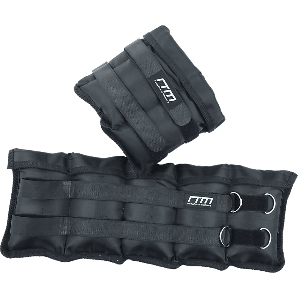 Randy & Travis Machinery 10Kg Ankle/Wrist Weight Straps
