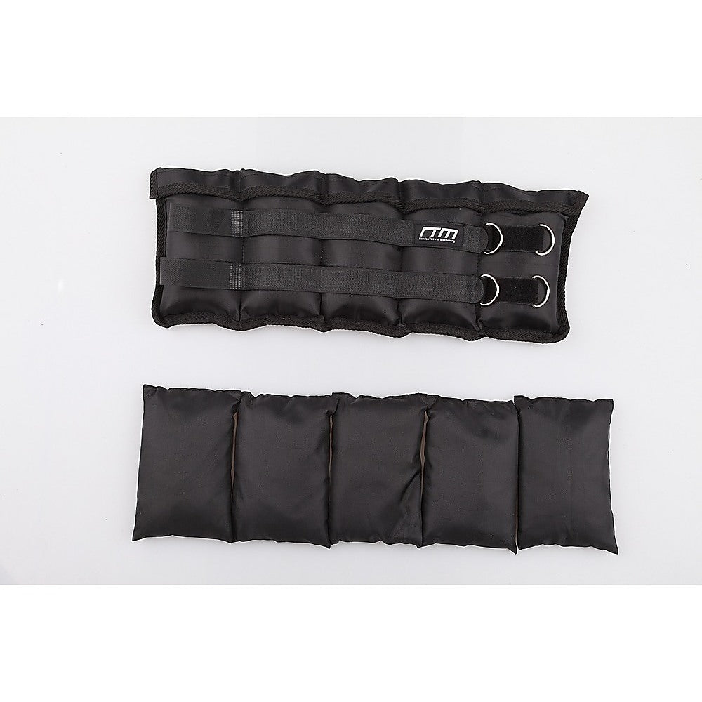 Randy & Travis Machinery 10Kg Ankle/Wrist Weight Straps
