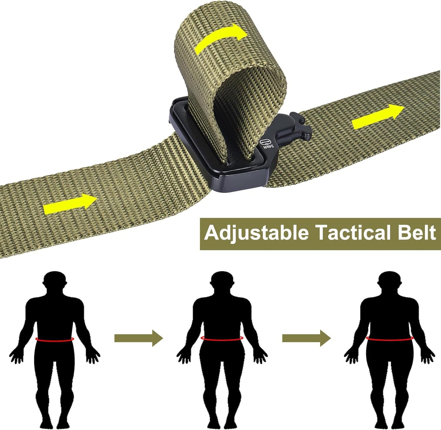 Black Tactical Battle Belt Set Padded Molle Outer & Nylon Inner
